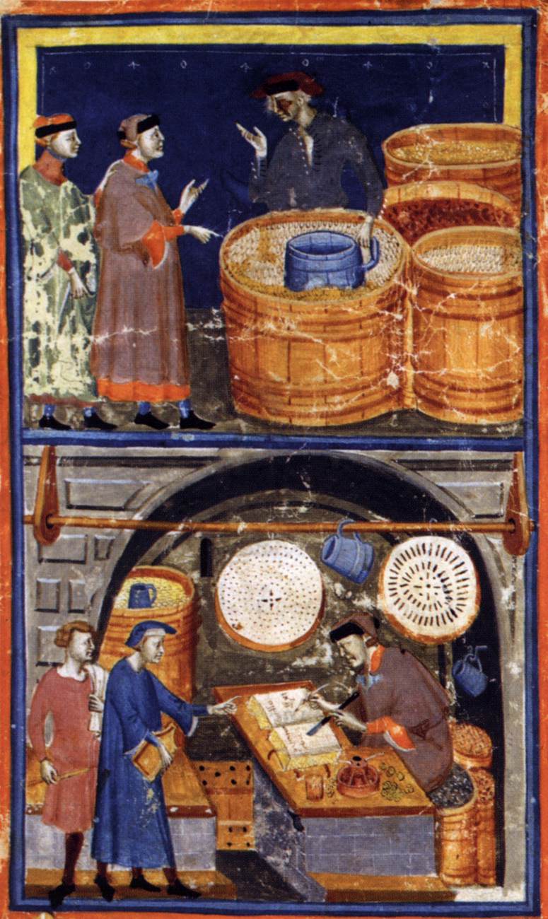 The Grain Merchant at work